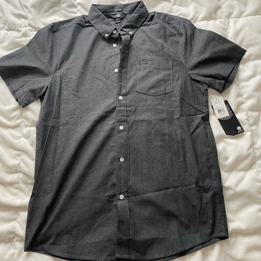 Mens Volcom Curwin short sleeve shirt